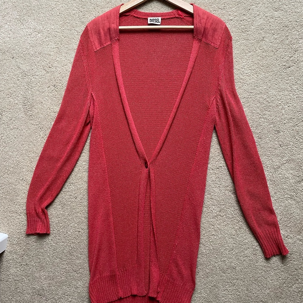 Previously loved Diesel cardigan, size Small